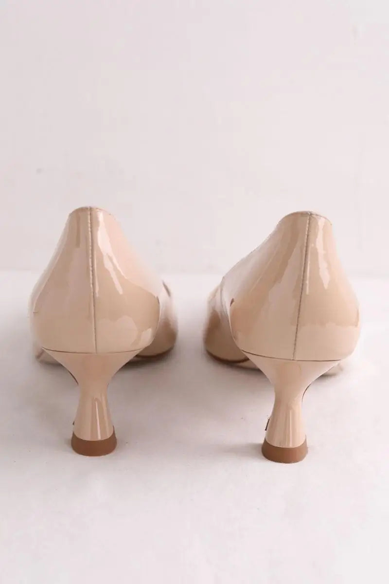 Talons LK Bennett Avalina Beige en Cuir verni