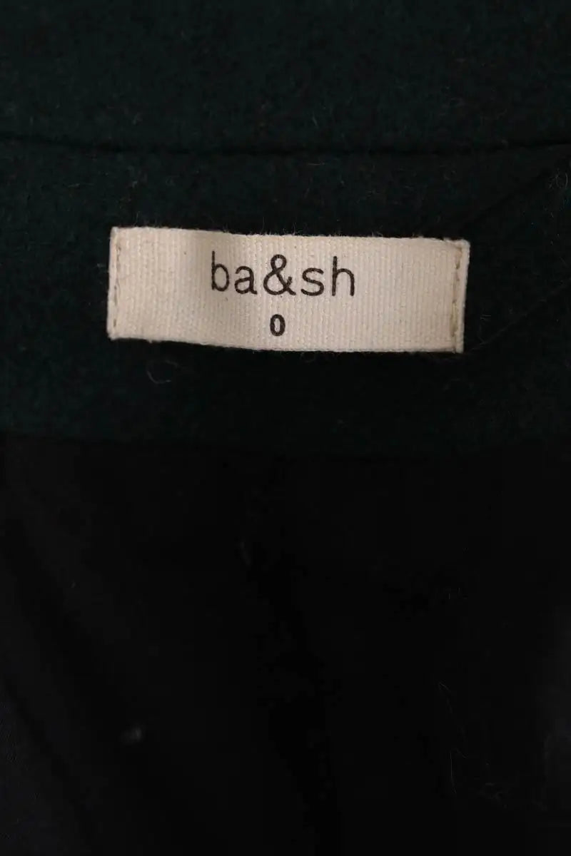 Manteau B Sides Vert en Laine