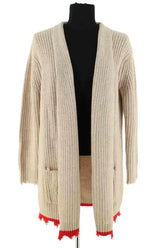 Cardigan Zadig & Voltaire Rita Beige en Laine, taille S - Seconde Main