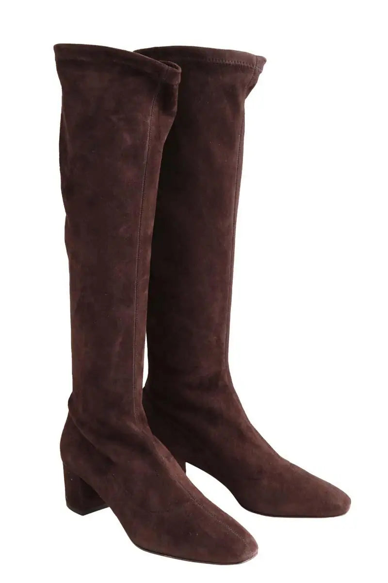 Bottes LK Bennett Eldon Marron en Daim