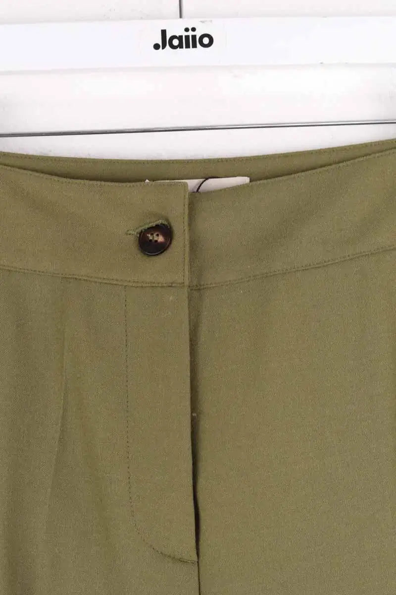 Pantalon Momoni Kaki en Laine
