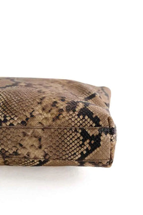Pochette Nili Lotan Marron en Cuir
