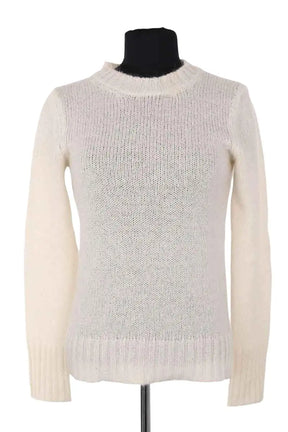 Pull Maje Beige en Synthétique, taille S - Seconde Main