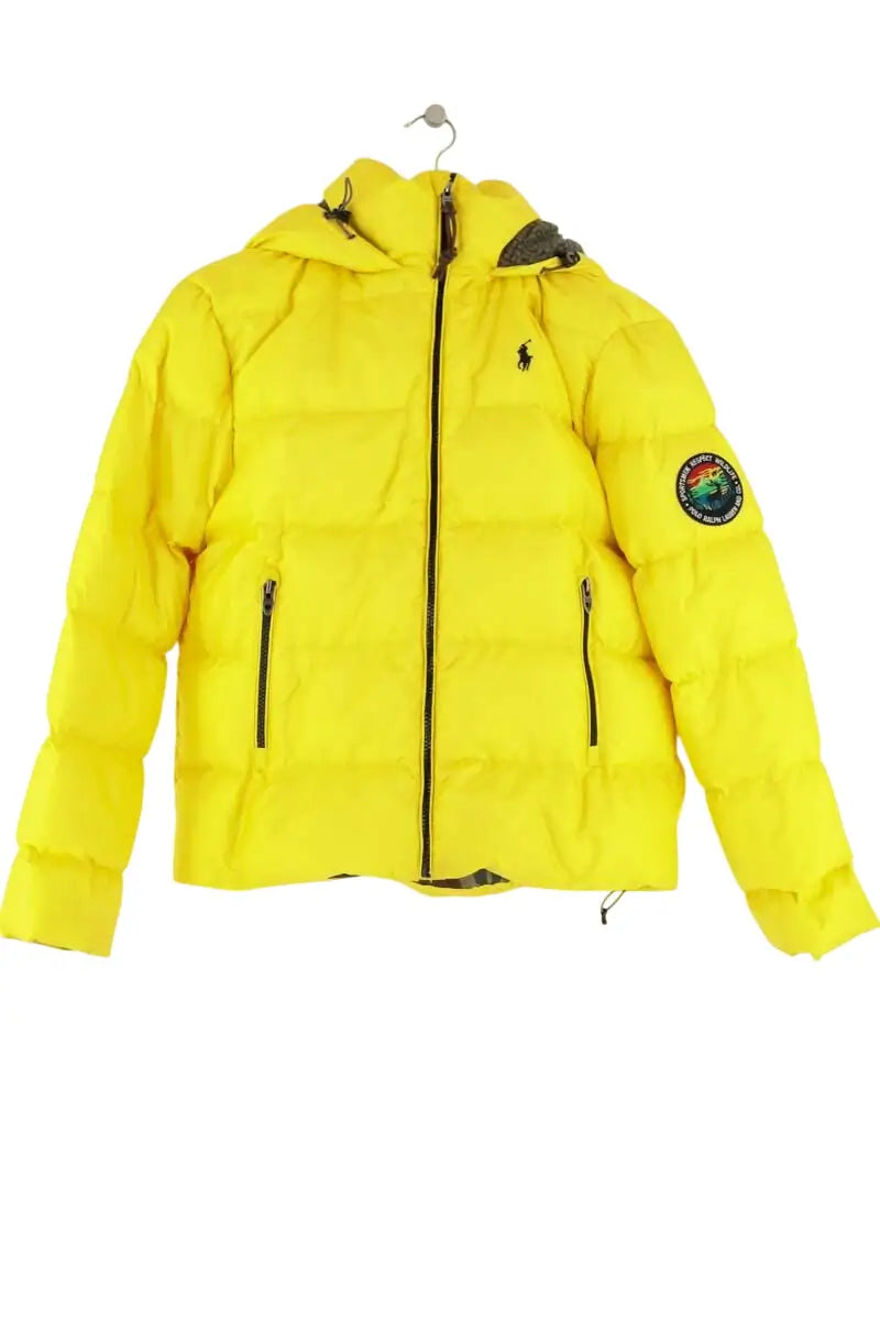 Doudoune Ralph Lauren Jaune en Synthétique, taille XS - Seconde Main