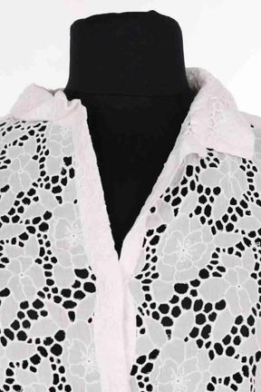 Chemise Ba&Sh Blanc en Coton