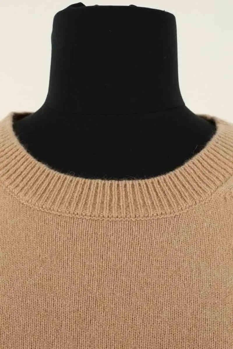 Pull Claudie Pierlot Beige en Cachemire