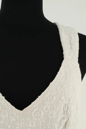 Robe Sézane Blanc en Coton