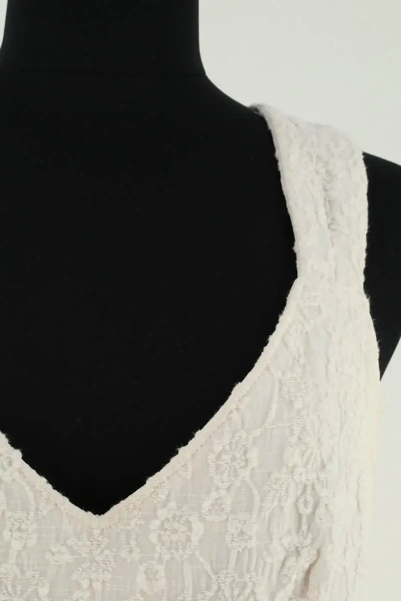 Robe Sézane Blanc en Coton
