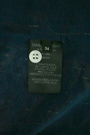 Robe Isabel Marant Bleu en Soie