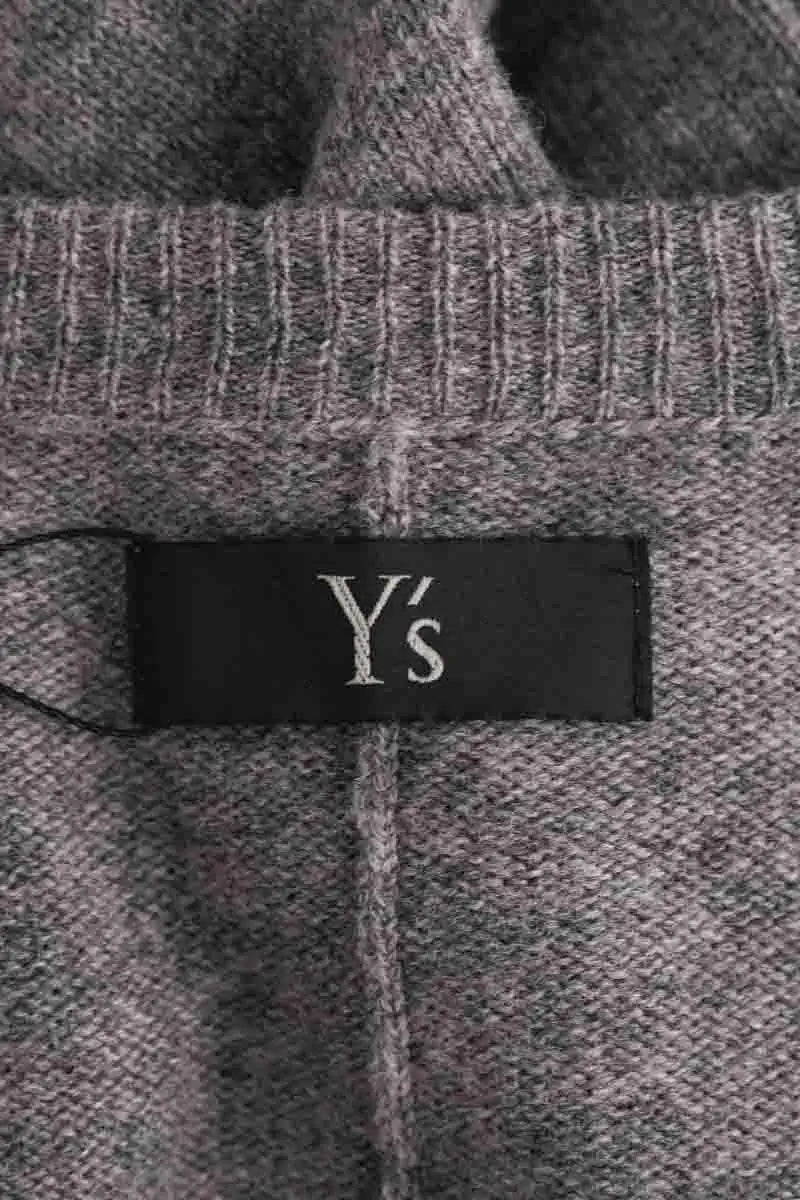 Cardigan Yohji Yamamoto Gris en Laine