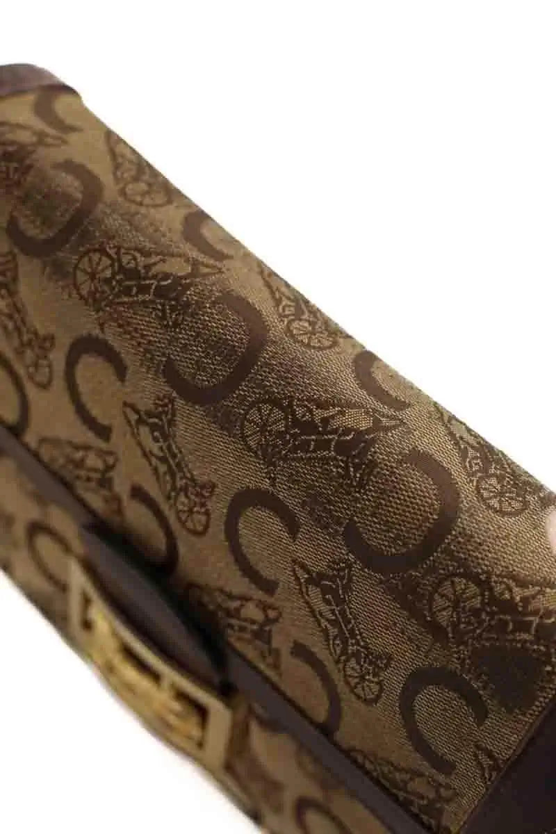 Sac à bandoulière Celine Crécy vintage Marron en Cuir