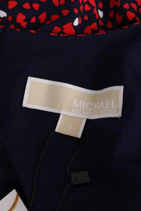 Robe Michael Kors Rouge en Synthétique