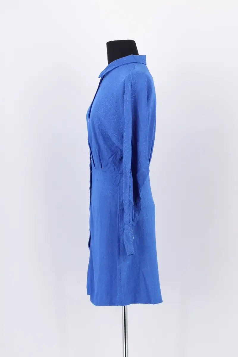 Robe Balzac Bleu en Synthétique