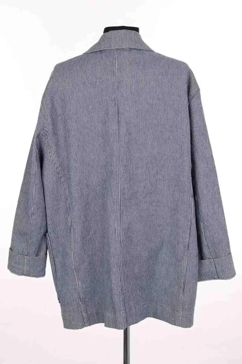 Blazer Sessun Bleu en Coton