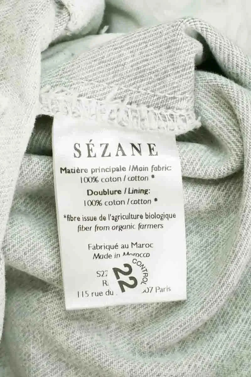 Jean Sézane Bleu en Coton