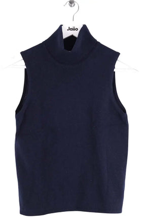 Top Hermès Bleu en Cachemire, taille XS - Seconde Main