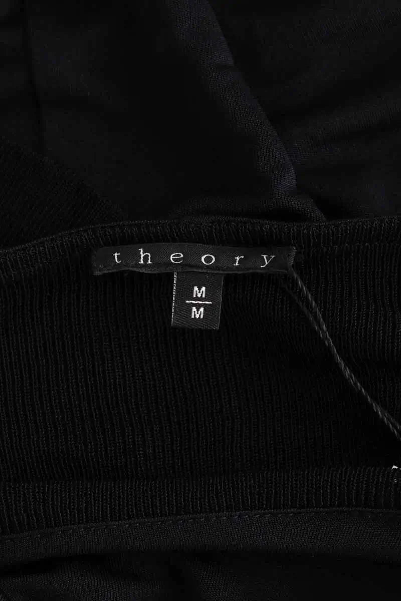 Robe Theory Noir en Soie