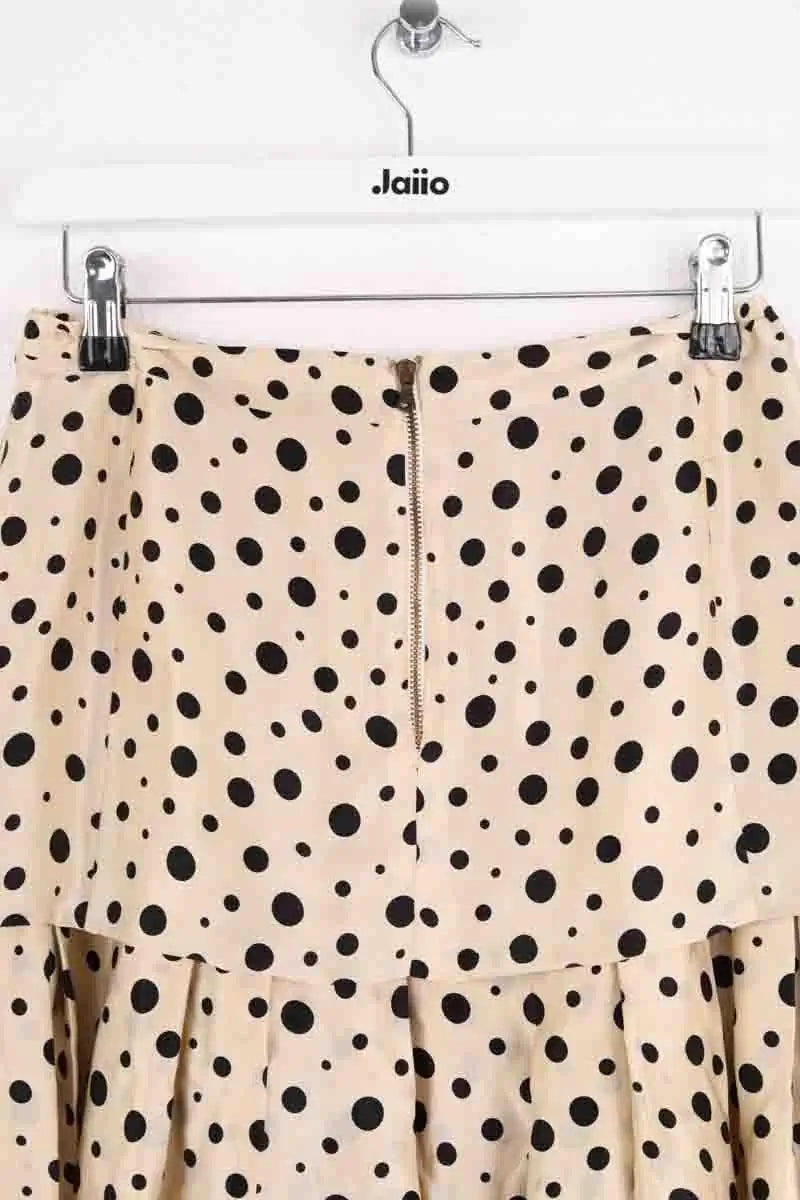 Mini jupe Dolce & Gabbana Beige en Soie
