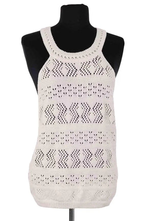 Top sans manche Sézane Beige en Coton, taille M - Seconde Main