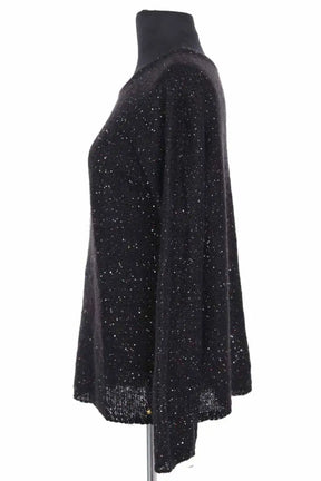 Pull Des Petits Hauts Noir en Laine