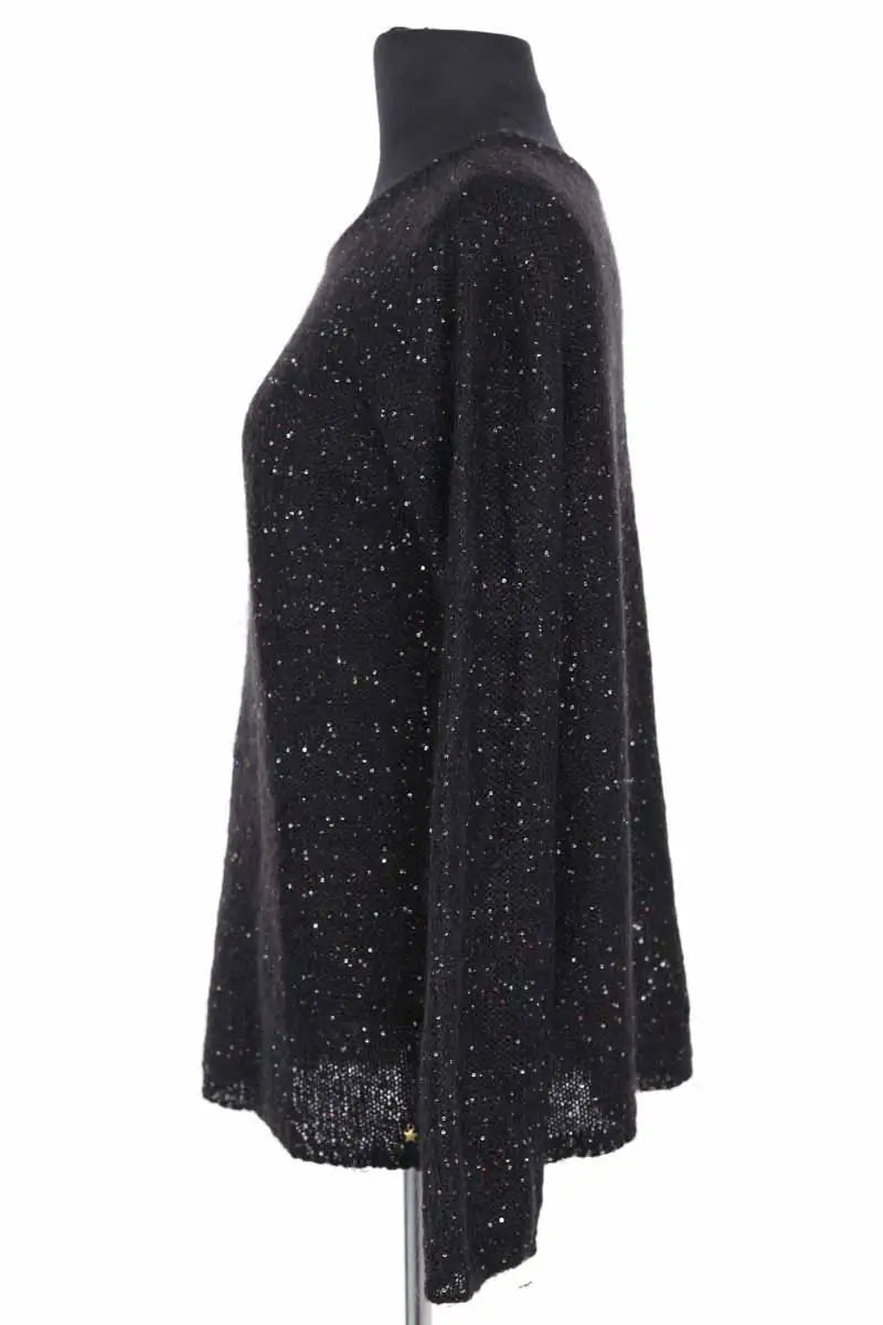 Pull Des Petits Hauts Noir en Laine