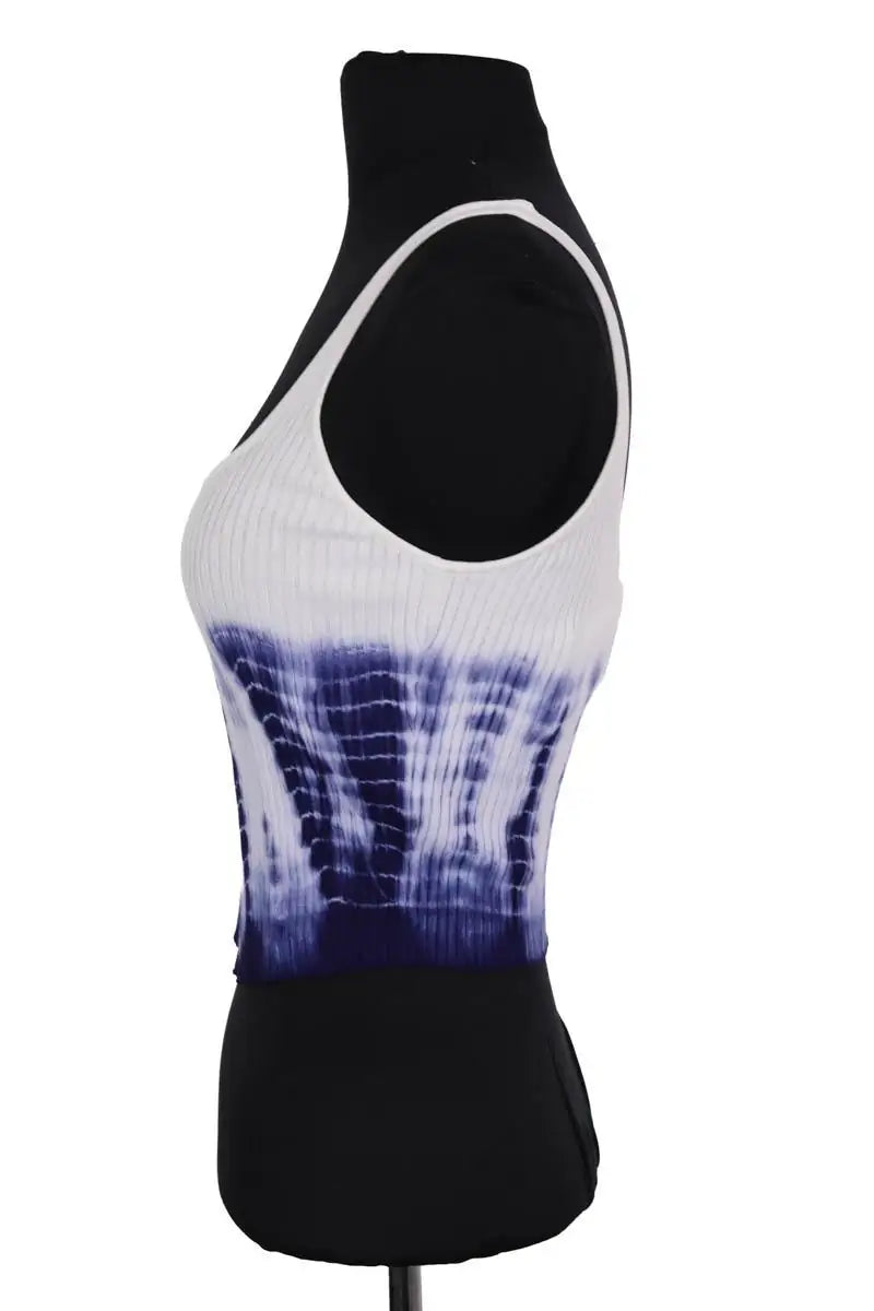 Top sans manche Maje Blanc en Viscose