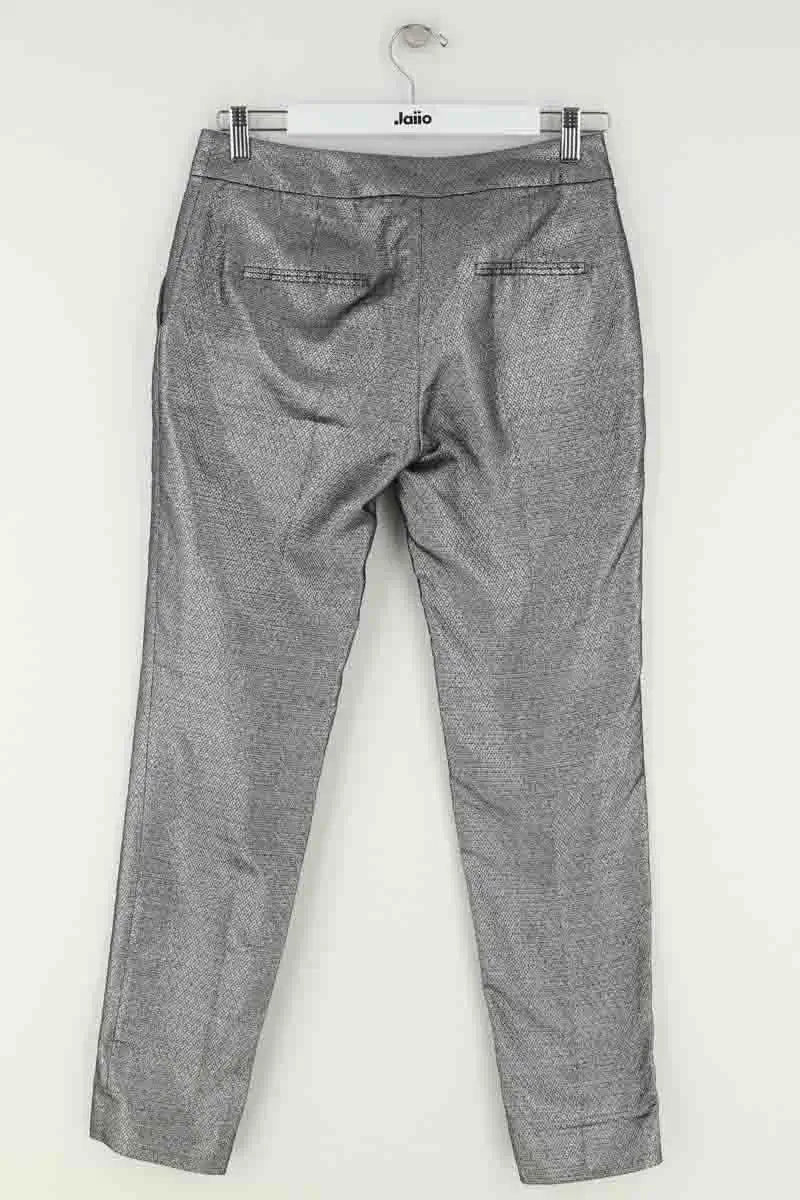 Pantalon Claudie Pierlot Argent en Coton