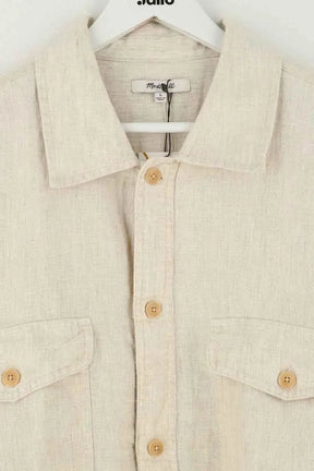 Chemise Madewell Beige en Lin