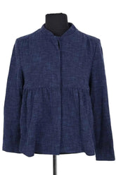 Blouse Ba&Sh Marine en Coton, taille XS - Seconde Main