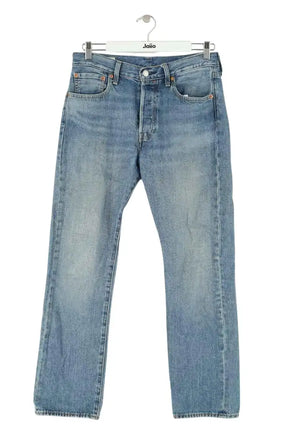 Jean droit Levi's 501 Bleu en Coton, taille S - Seconde Main