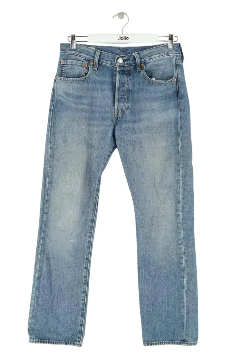 Jean droit Levi's 501 Bleu en Coton, taille S - Seconde Main