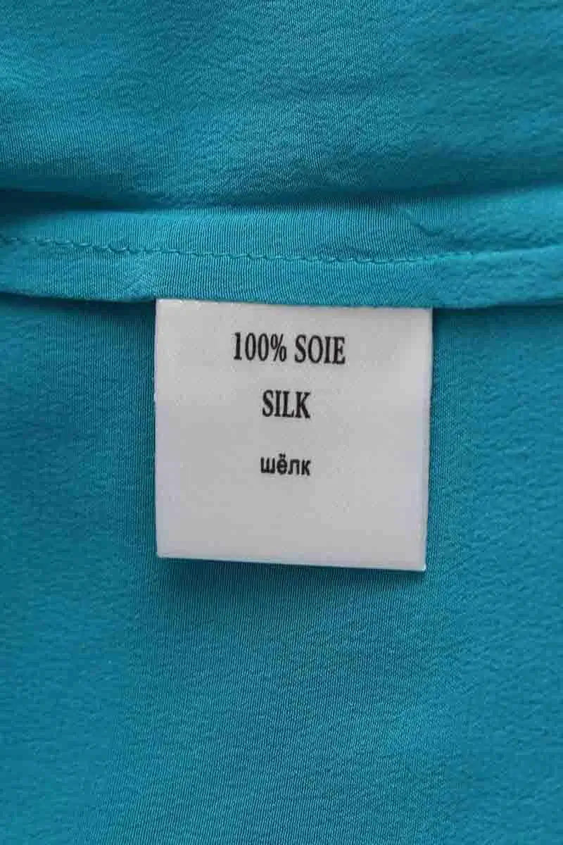 Chemise Barbara Bui Bleu en Soie