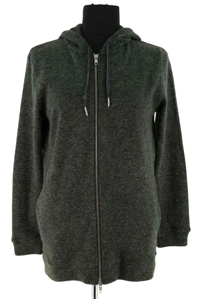 Gilet American Vintage Vert en Coton, taille S - Seconde Main