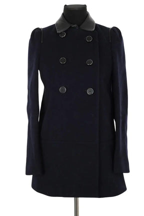 Manteau Maje  Bleu