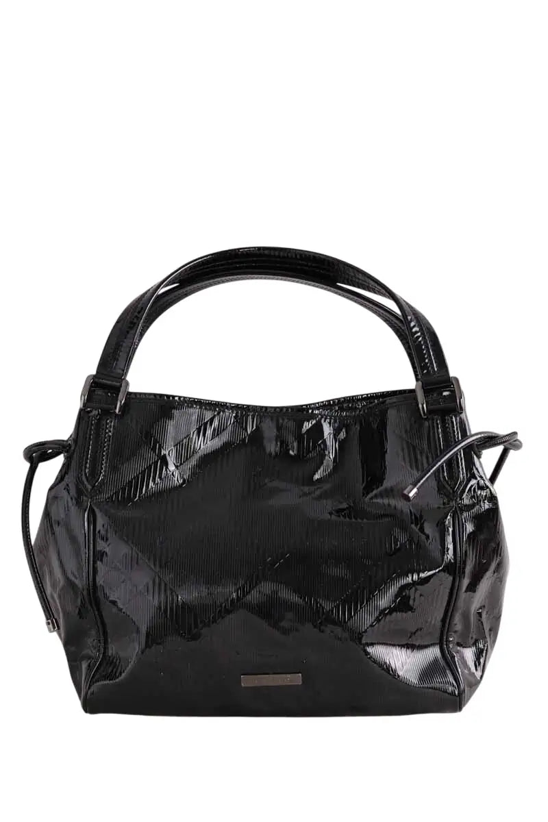 Sac à main Burberry Noir en Synthétique - Seconde Main