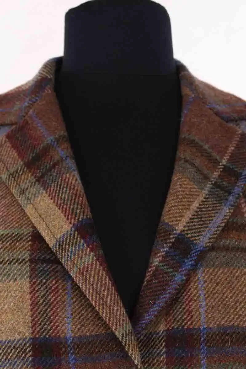 Manteau Diega Marron en Laine