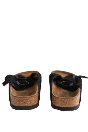 Mules Birkenstock Noir en Daim