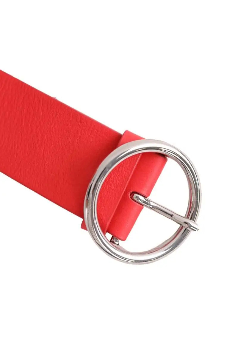 Ceinture en cuir Marella Rouge en Cuir
