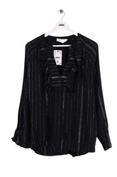 Blouse Leon & Harper Noir en Cachemire, taille M - Seconde Main