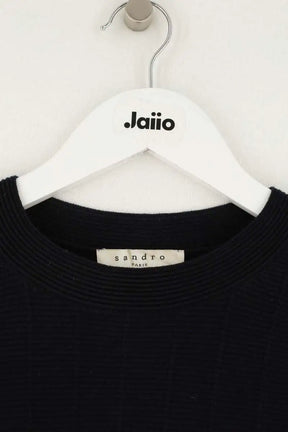 Pull Sandro Marine en Laine