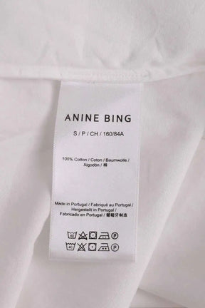 Chemise Anine Bing Blanc en Coton