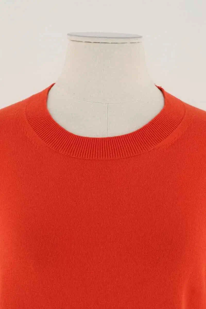 Pull Eric Bompard Rouge en Coton