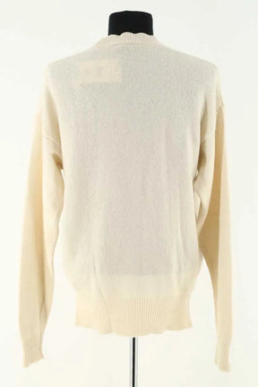 Pull Officine Générale Ecru en Cachemire