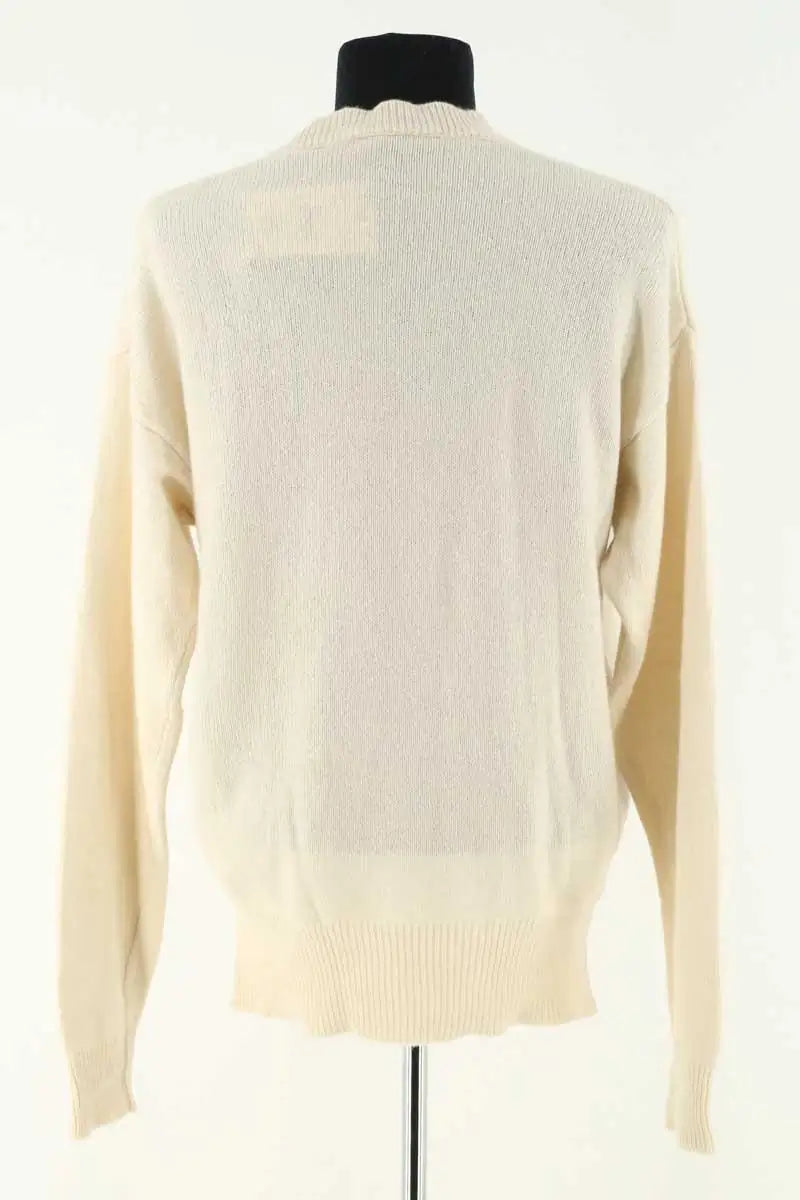 Pull Officine Générale Ecru en Cachemire