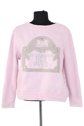 Sweatshirt Maje Violet en Coton, taille S - Seconde Main
