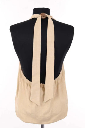 Top sans manche Sézane Beige en Viscose