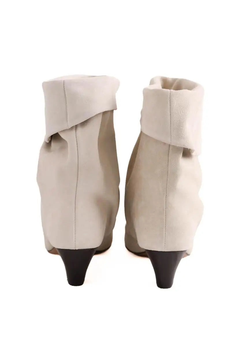 Boots Isabel Marant Beige en Cuir