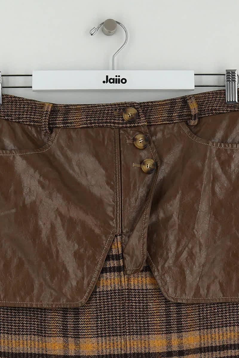 Jupe Rejina Pyo  Marron