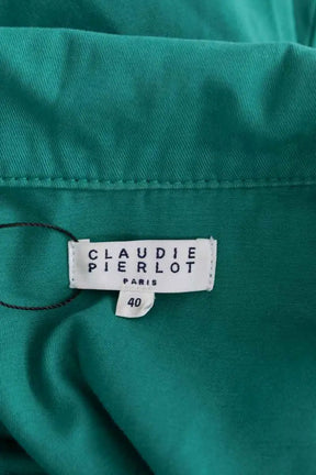Combinaison Claudie Pierlot Vert en Coton