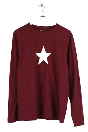 T-shirt Agnès B. Bordeaux en Coton, taille L - Seconde Main
